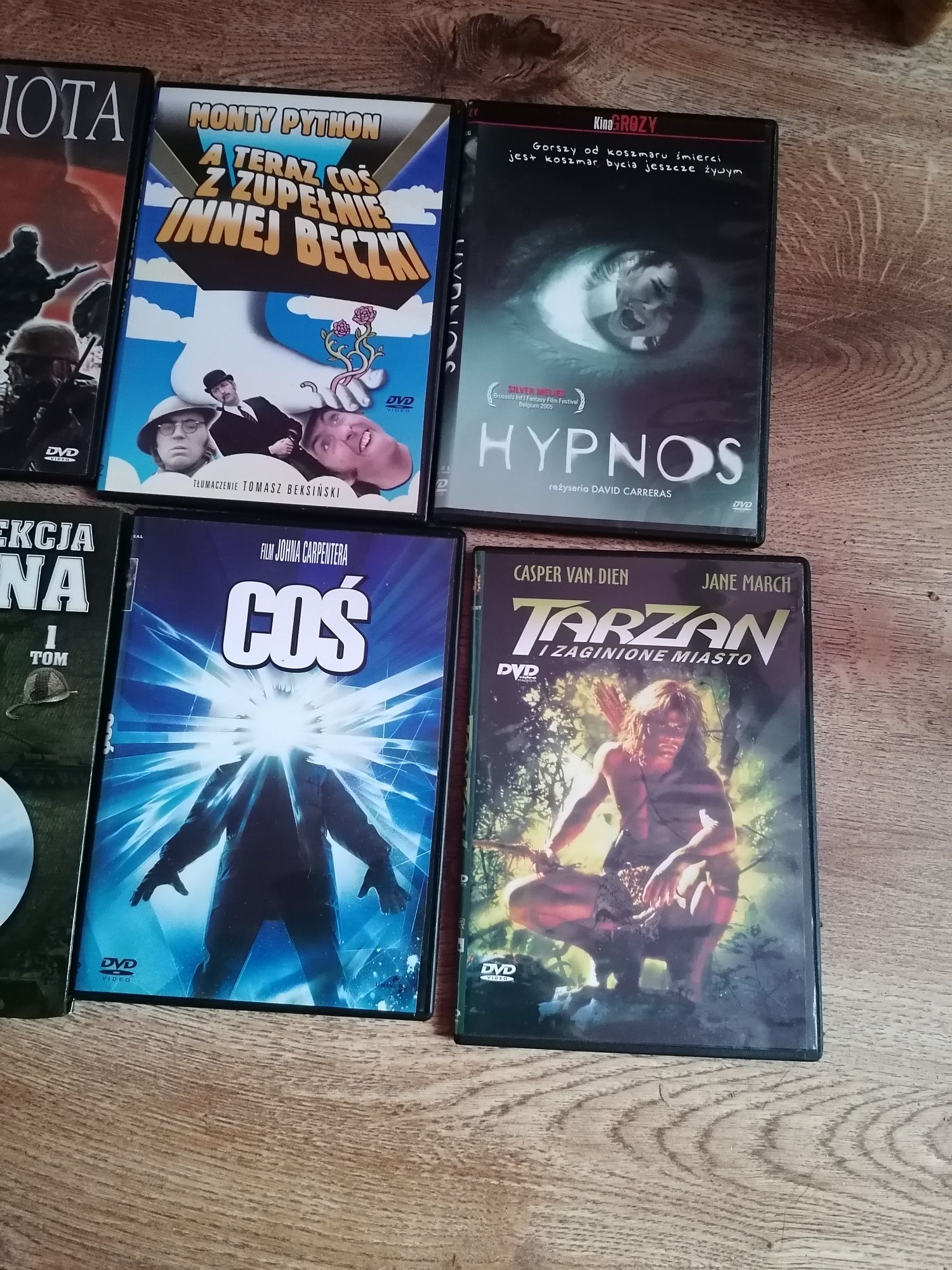 Płyty DVD filmy 7 sztuk