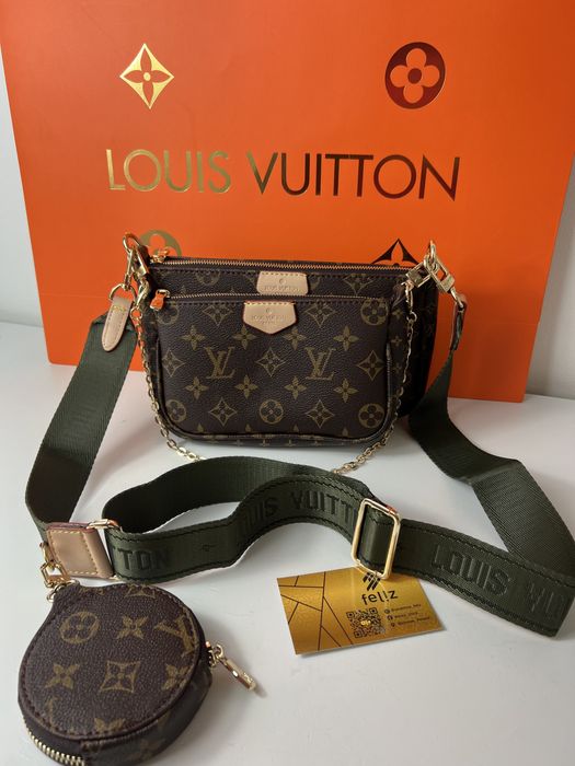 Torebka damska listonoszka Louis Vuitton Multi pochette Premium 3w1 LV