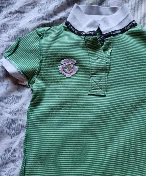 Zielona polówka Guinness XXS