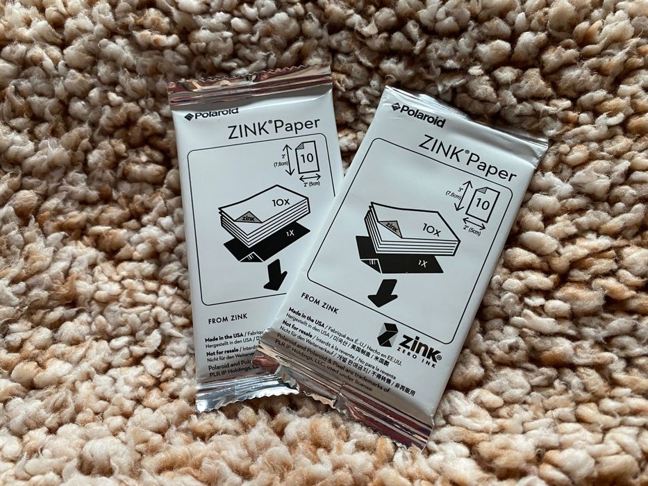 Wkłady Polaroid Zink Paper 7,6x5cm 3x2" 20szt (2x10)