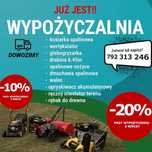 Wypożyczalnia / wynajem sprzętu ogrodniczego / ogrodnik