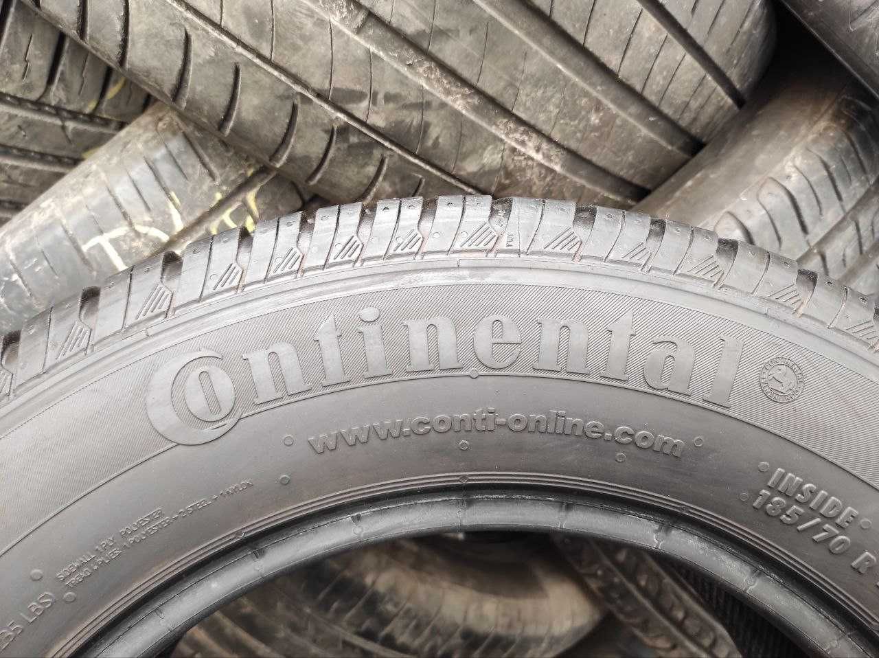 Continental Conti Eco Contact 3 185/70r14 2шт, 5,6мм, ЛЕТО из Германии