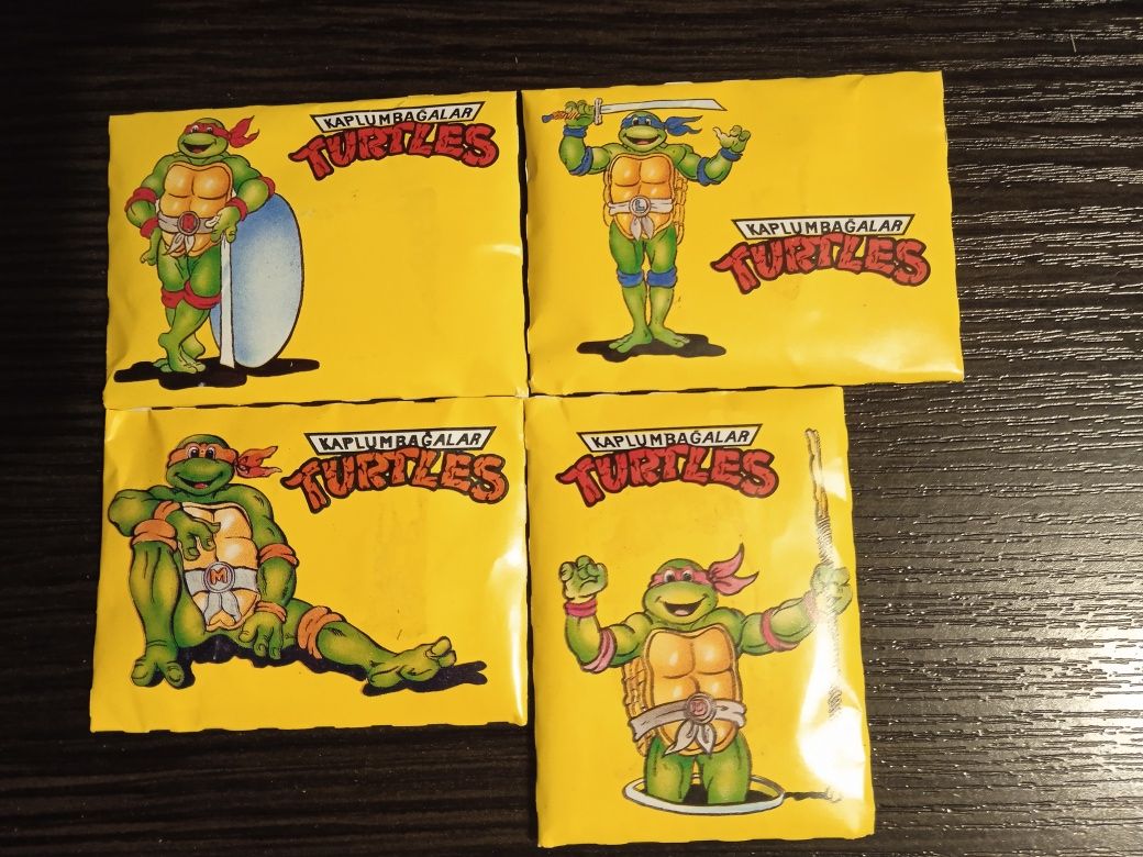 TURTLES, 1993р. жвачка, жуйка ОРИГІНАЛ