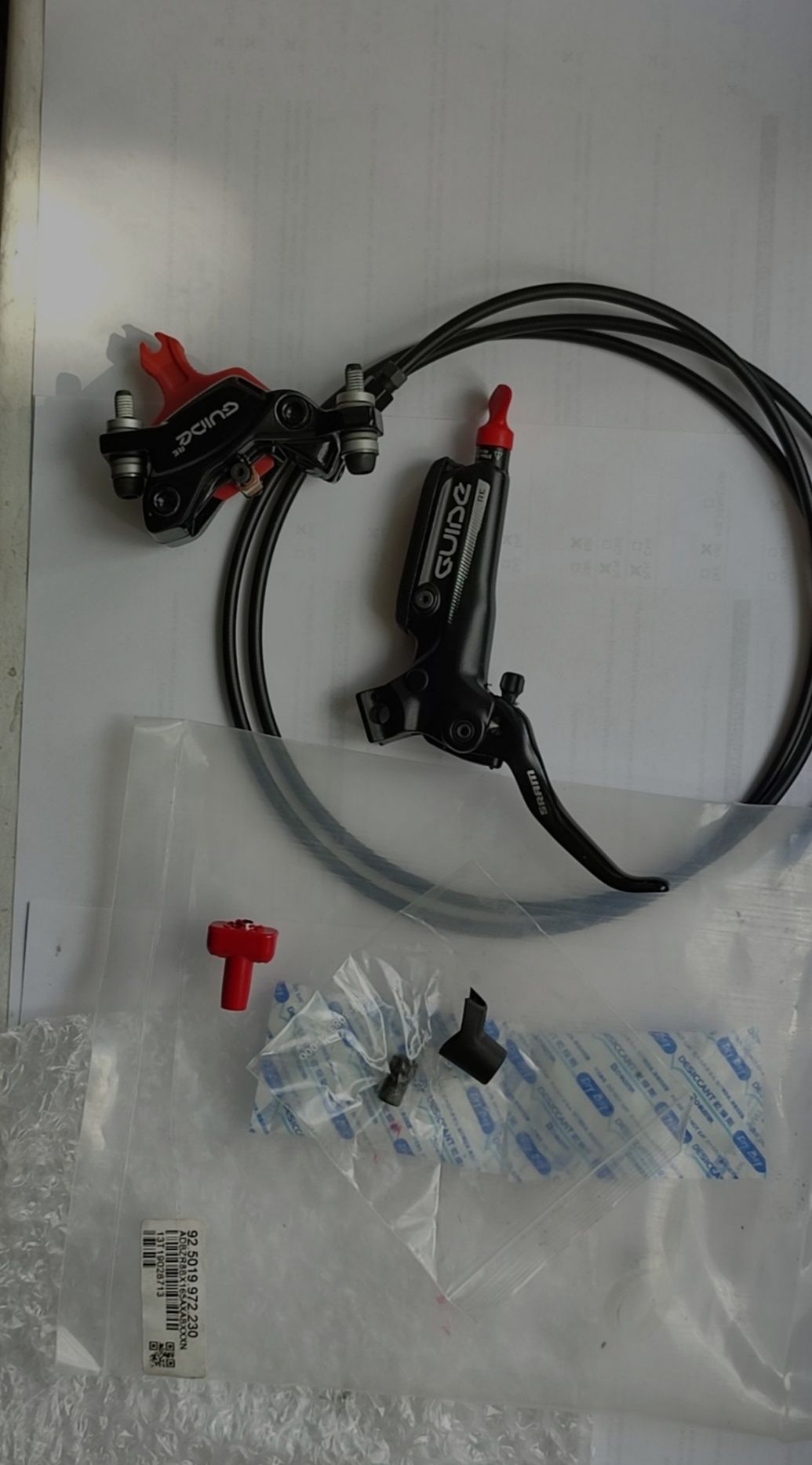 Hamulce Sram Guide RE komplet tył plus przód