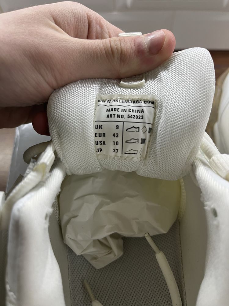 Кросівки Balenciaga track white