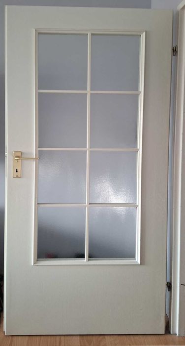 Drzwi wewnętrzne pokojowe i łazienkowe szer. 80 cm w dobrym stanie