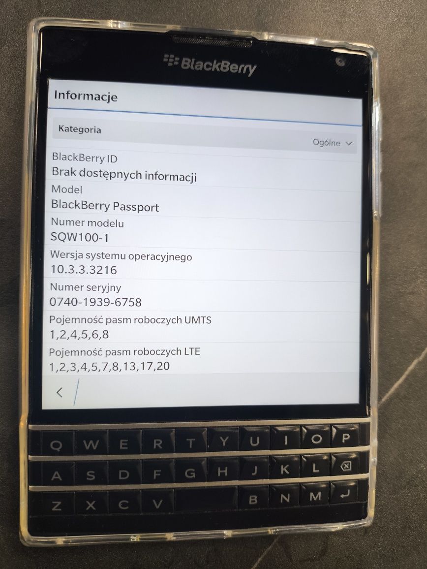 Blackberry Passport