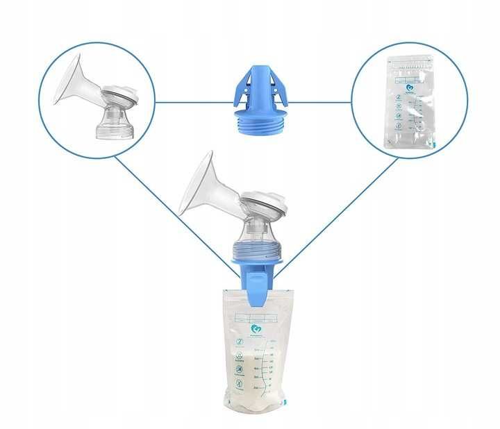 Bellababy przenośny Elektryczny Podwójny laktator z ekranem LCD 7342