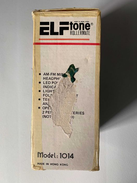 Vintage AM/FM Foldable Headphone Radio