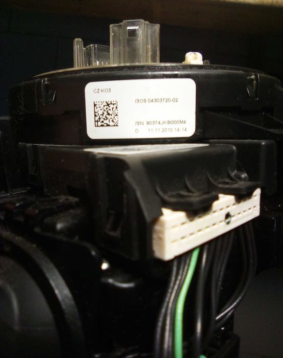 Переключатель подрулевой (стрекоза) VW Touareg nf  4H0953568B