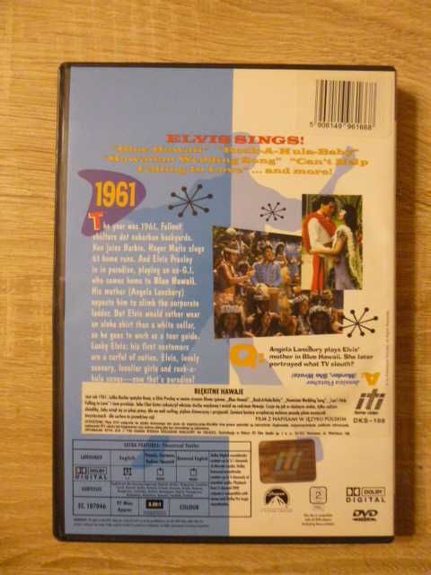 Blue Hawaii - Elvis Presley - DVD napisy