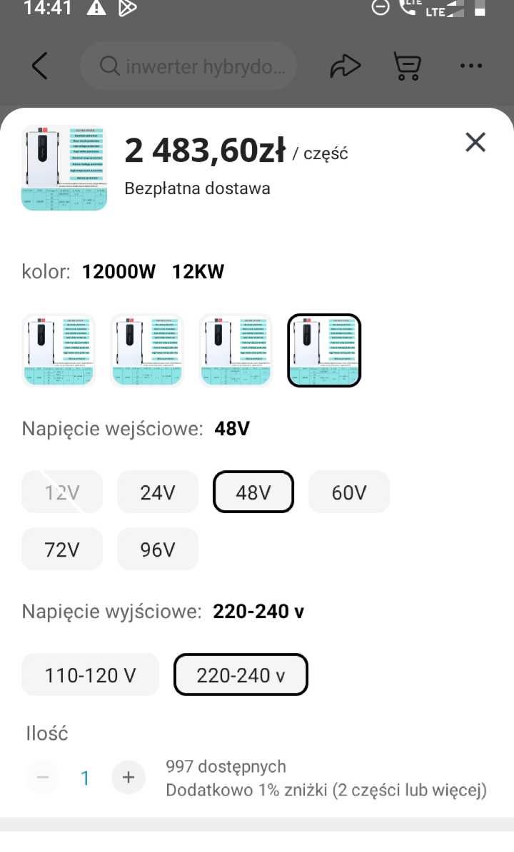 Sprzedam turbinę wiatrowa 3kw , turbina mocna nie zabawka jak inne!