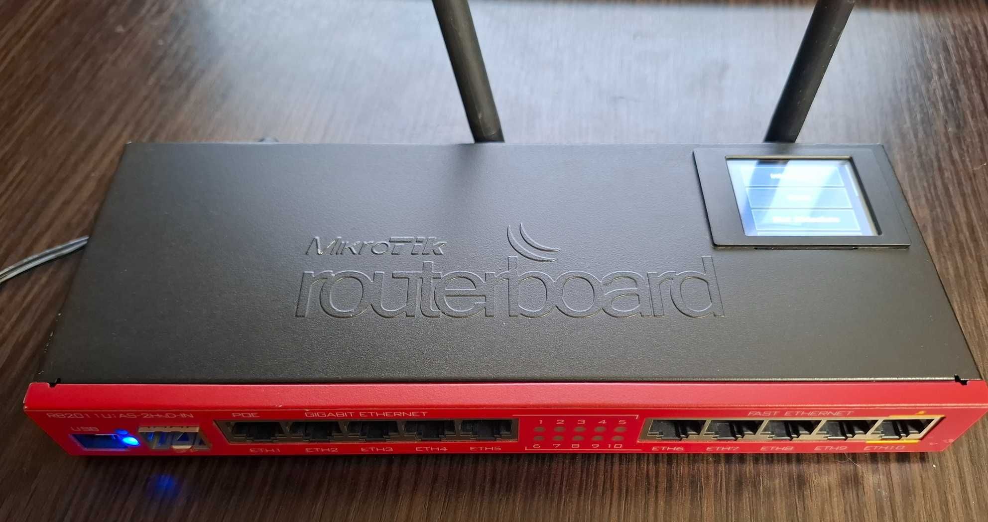 Маршрутизатор MikroTik RB2011UiAS-2HnD-IN