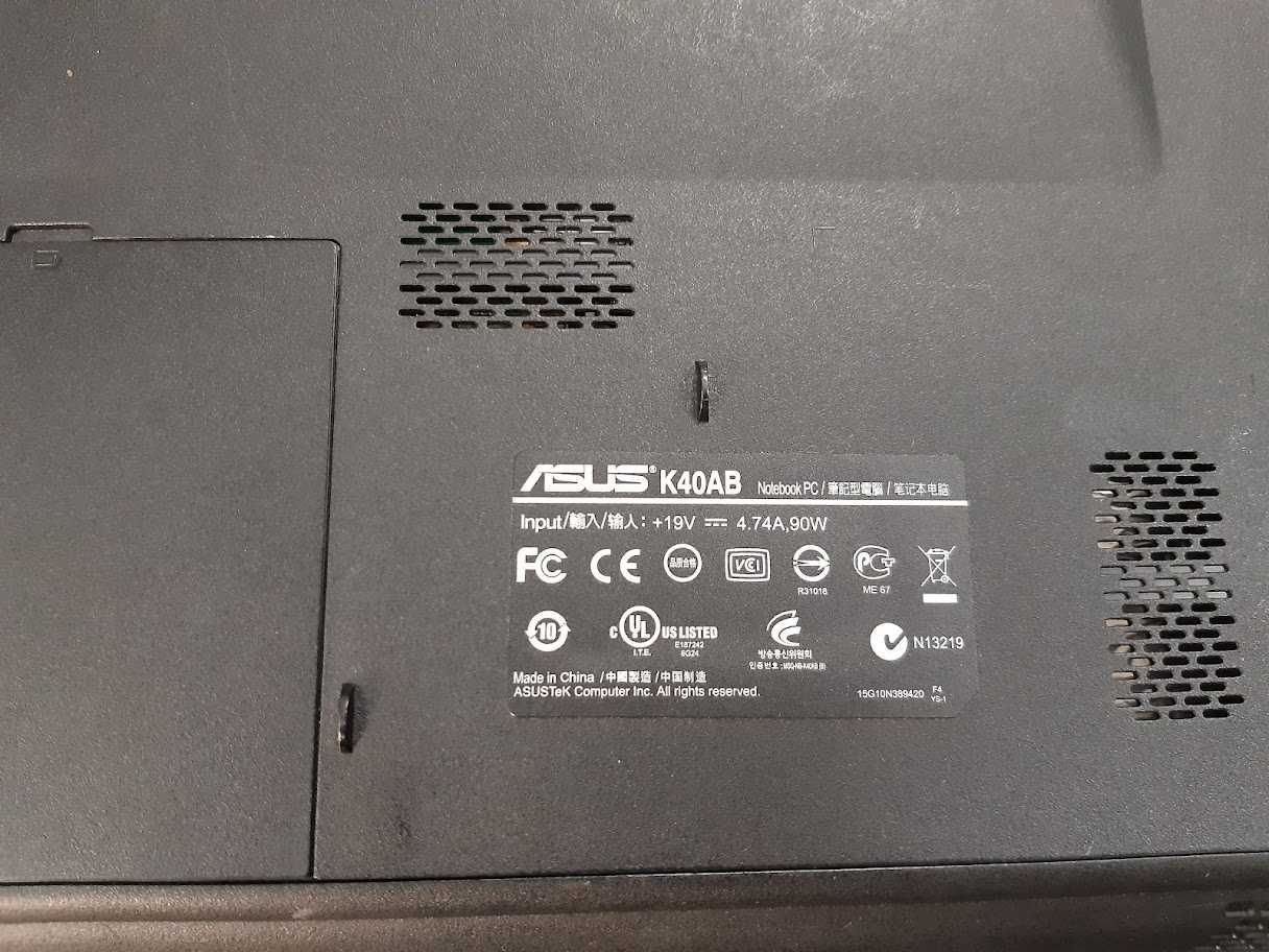Ноутбук ASUS K40AB
