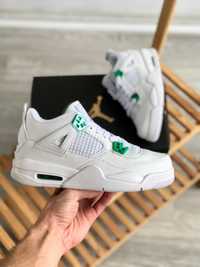 Buty Nike Air Jordan Retro 4 Metallic Green 36-45 męskie trampki