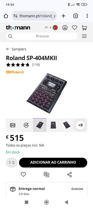 Roland SP 404 MK2 Sampler