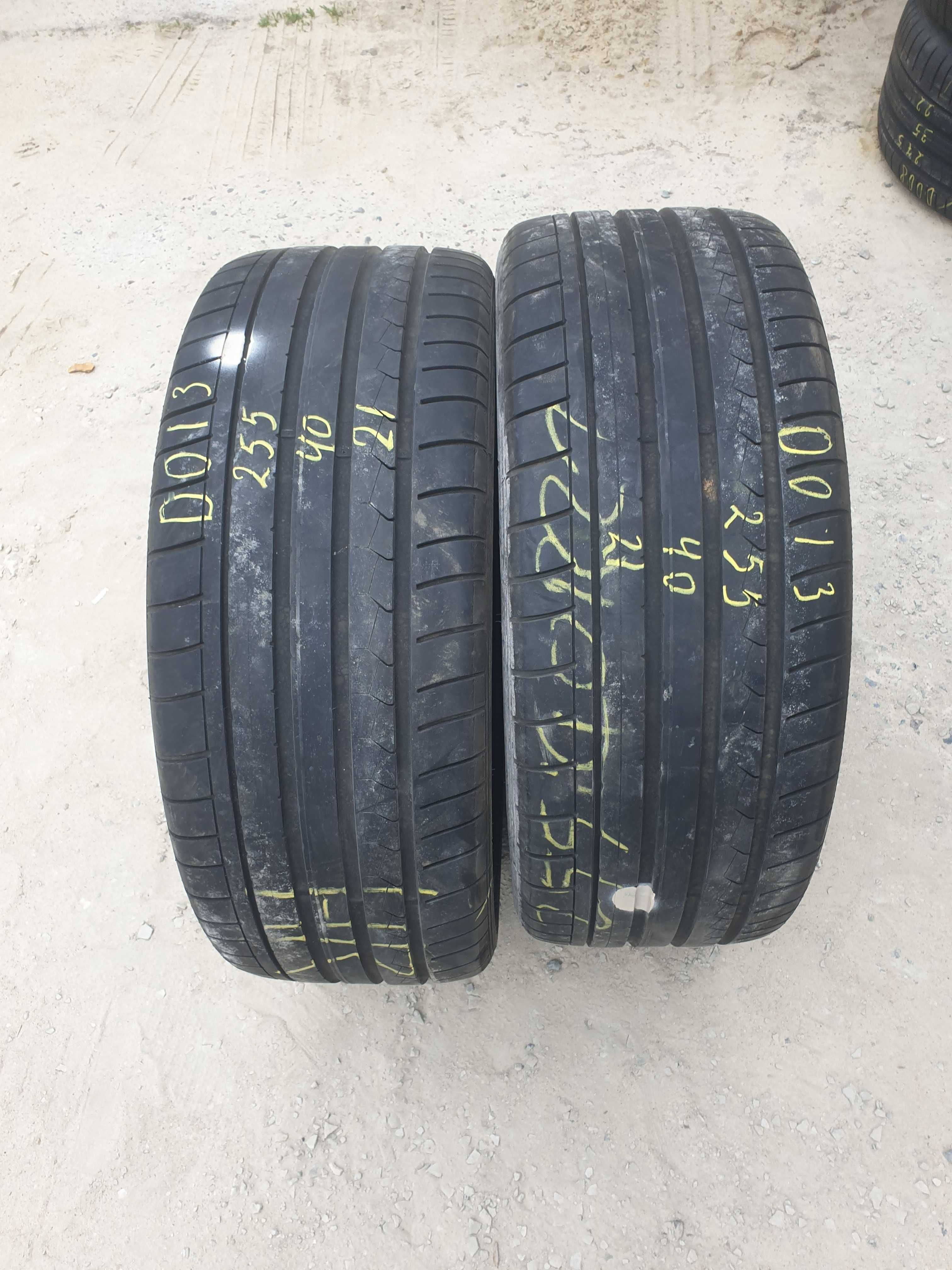 D013 Шини 2шт 255/40 R21 102Y Dunlop