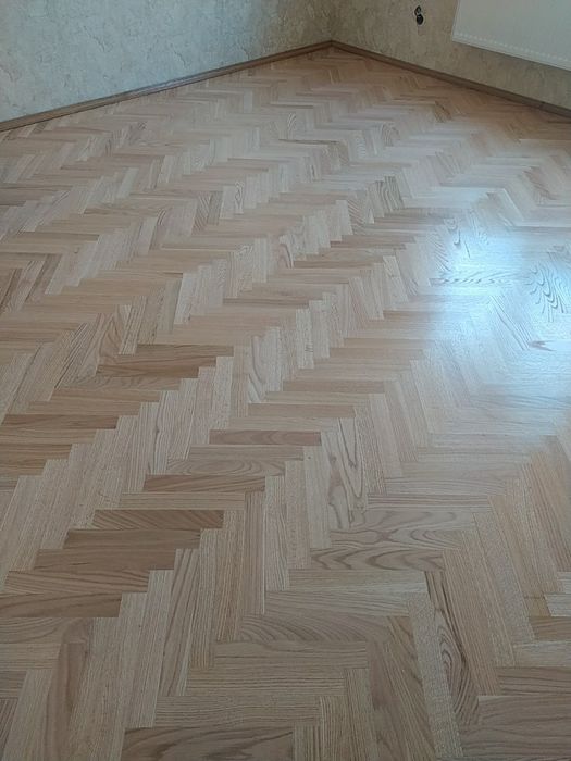 Новий паркет дуб, ясен,клен 420грнм2