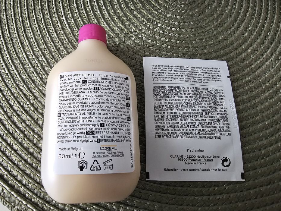 Loreal Casting odżywka mała + Clarins