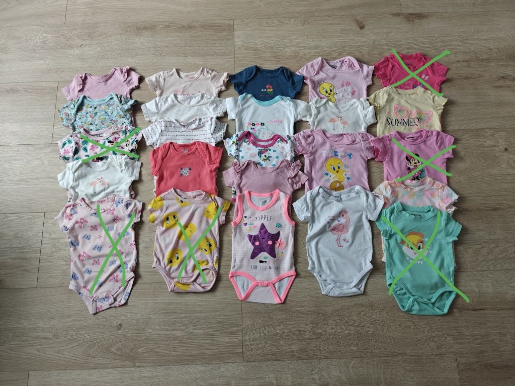 Zestaw 18 szt letnich body cool club takko Fashion