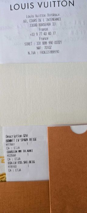 Nowy szal dwustronny Louis Vuitton