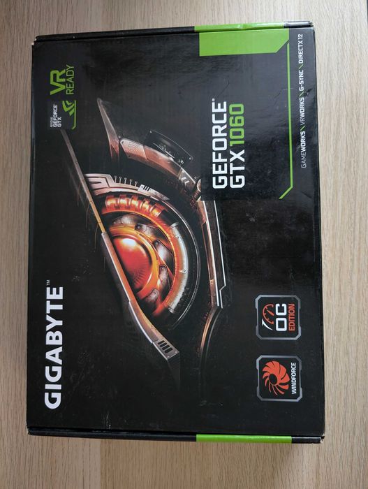 Gigabyte GTX 1060 WINDFORCE OC 3GB — Refurbished64550414001411123