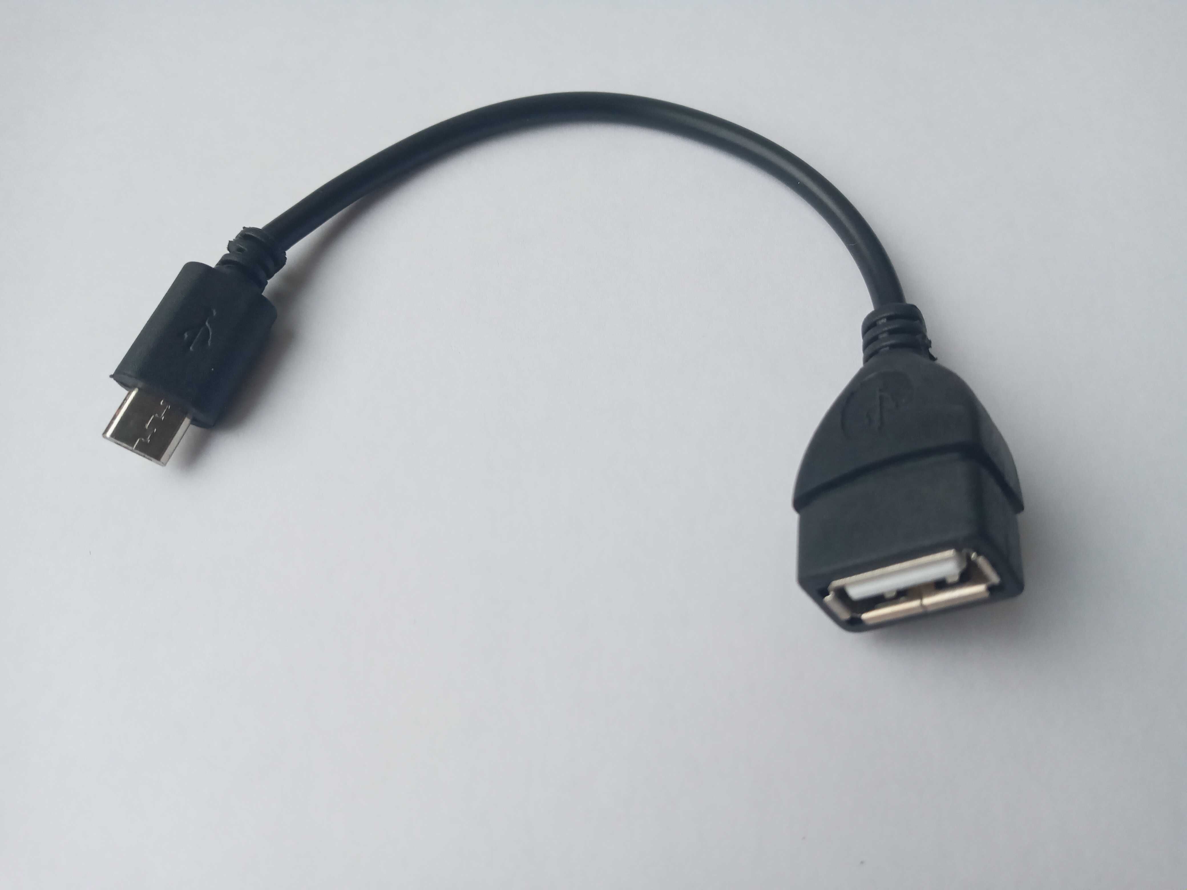 Адаптер кабель-переходник OTG micro USB – USB, OTG USB - Tipe C