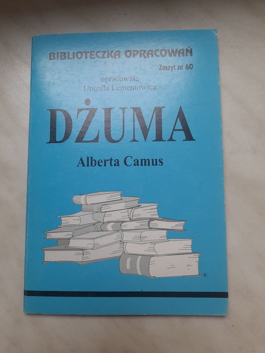 Dżuma  Alberta Camus Biblioteczka opracowań