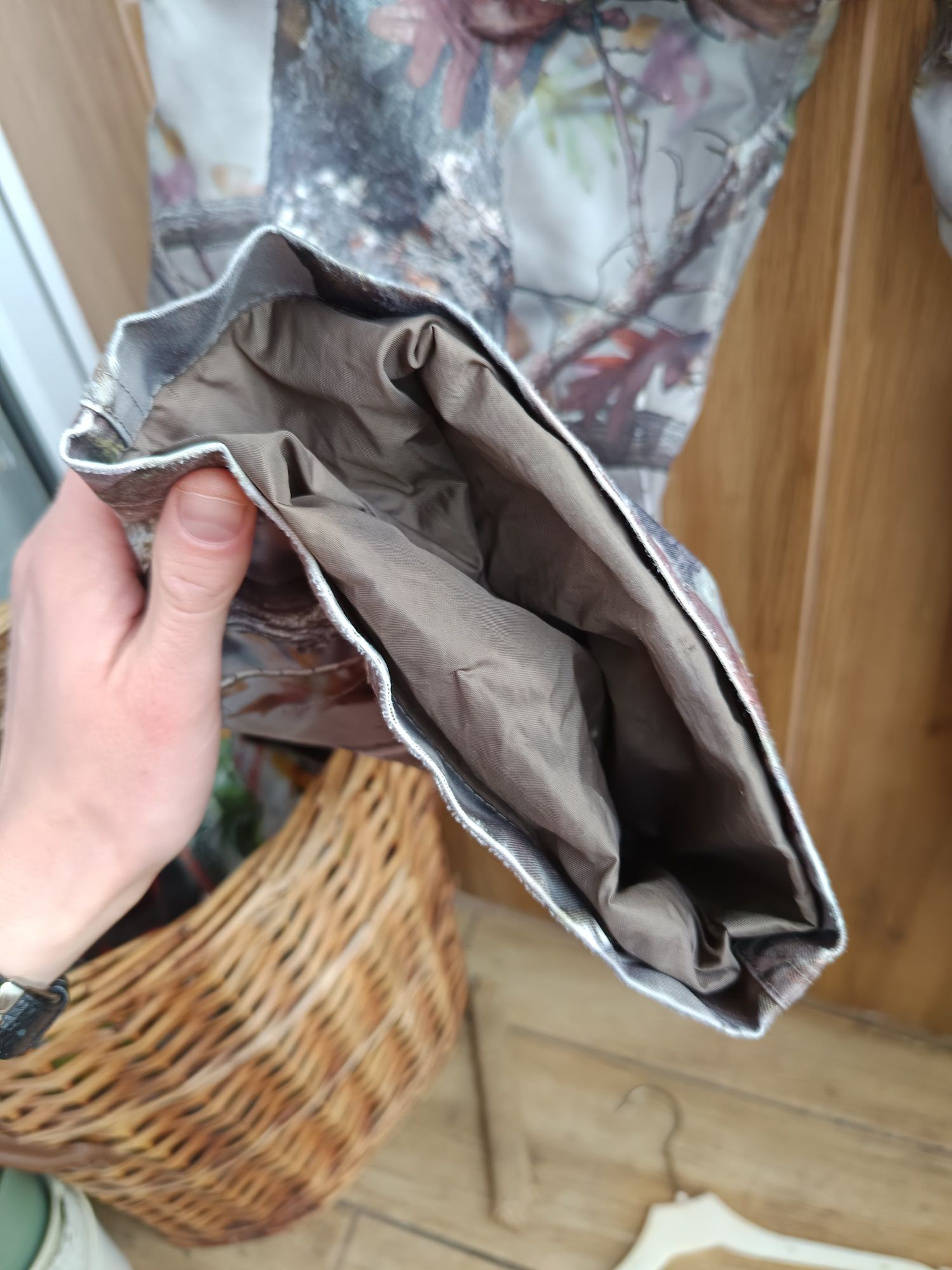 Spodnie Myśliwskie Bojówki Solognac Realtree Camo Moro Decathlon M
