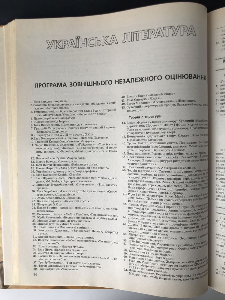 Сучасний новітній довідник школяра 5-11 клас