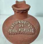 Cântaro bilha em barro Recordação da Feira Popular