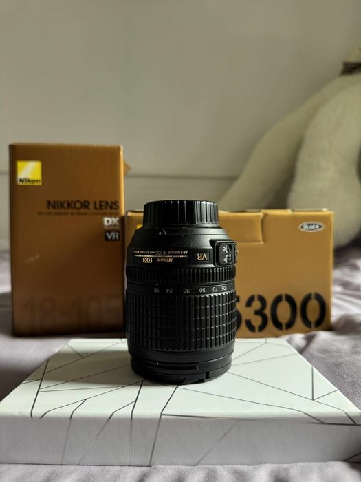 Nikon d5300 + nikkor afs 18-105mm