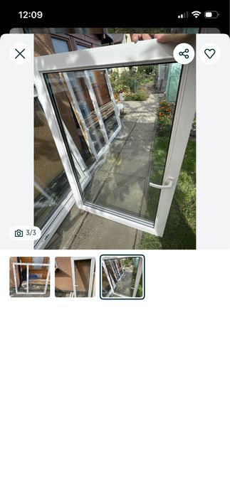 Dwa Okna z wlasnego demontarzu