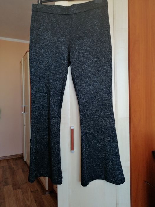 Spodnie damskie, dzwony (rozmiar l)