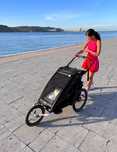 Carrinho de corrida de bebé Thule Charriot Sport com kit de jogging