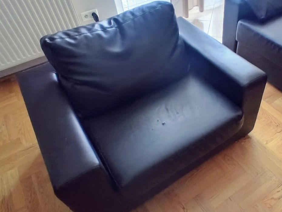 Oddam za free Kanapa rozkładaną z fotelem