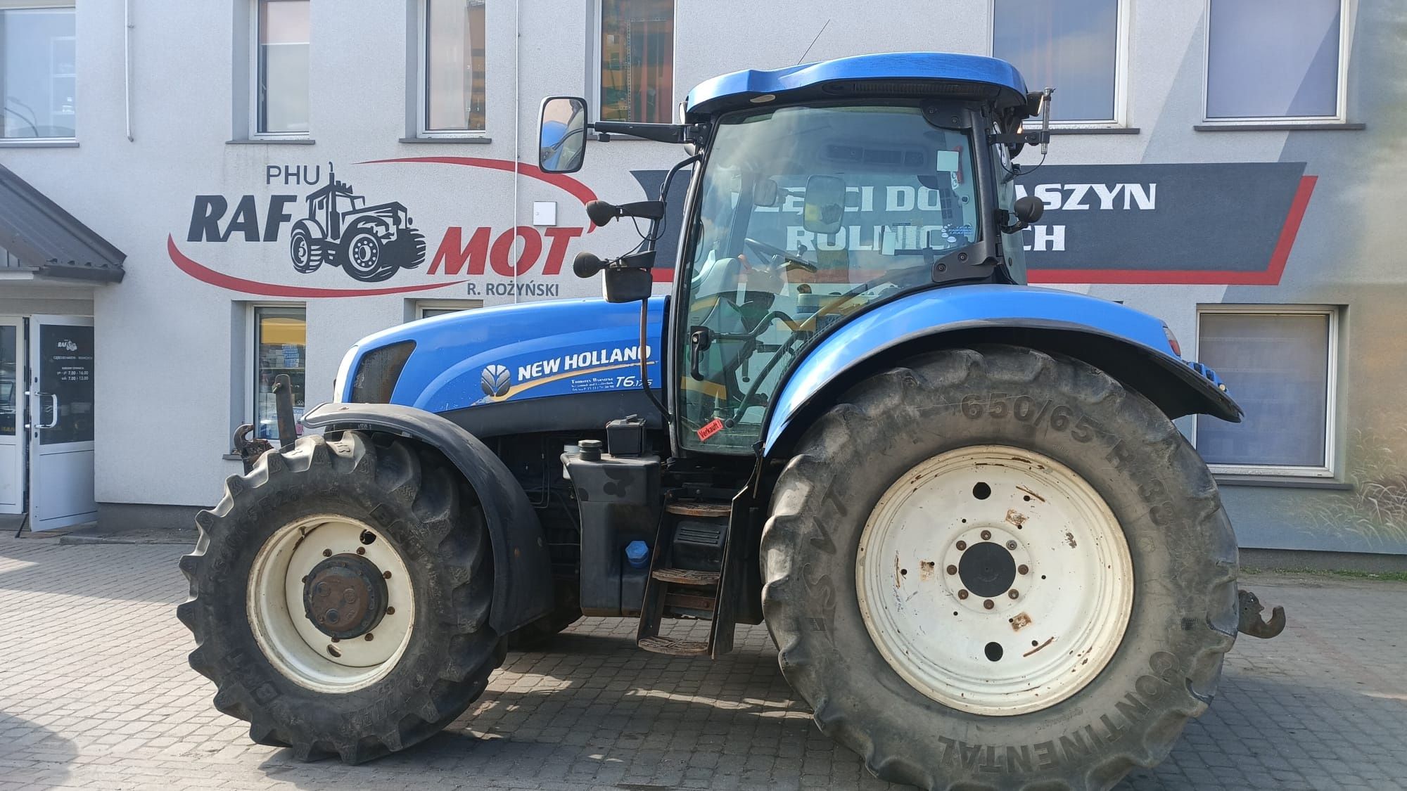 New Holland T6.175 świeżo sprowadzony