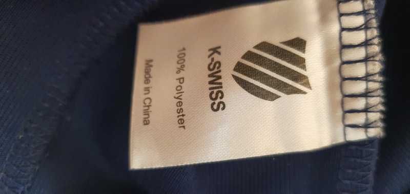 Bluza dresowa sport na zamek K- Swiss M/ L grubsza