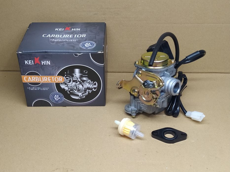 Карбюратор скутера 4Т GY6 50/80 куб d18 "KEIHIN"