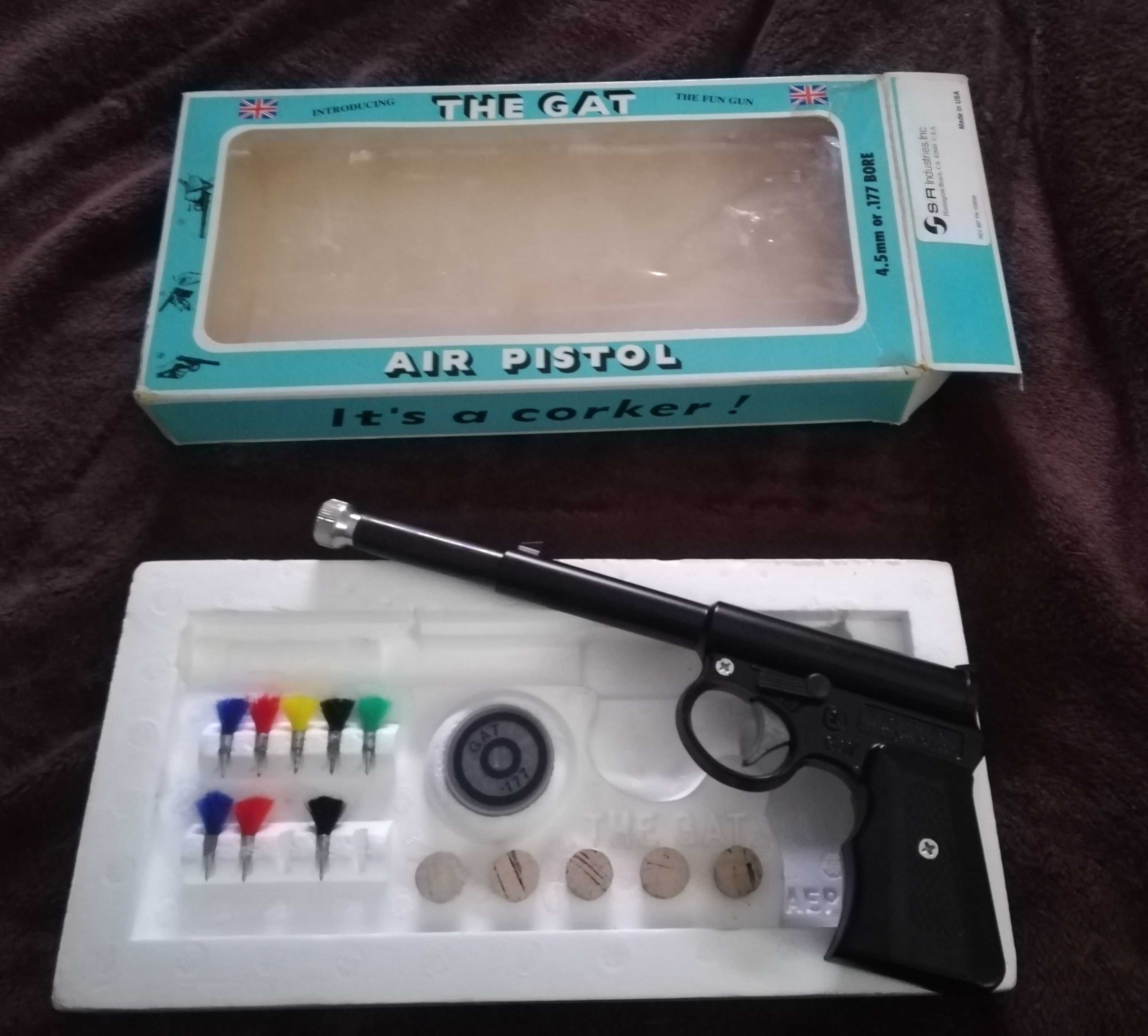Pistola de Mola/Ar - Chumbos - Dardos - Rolhas -