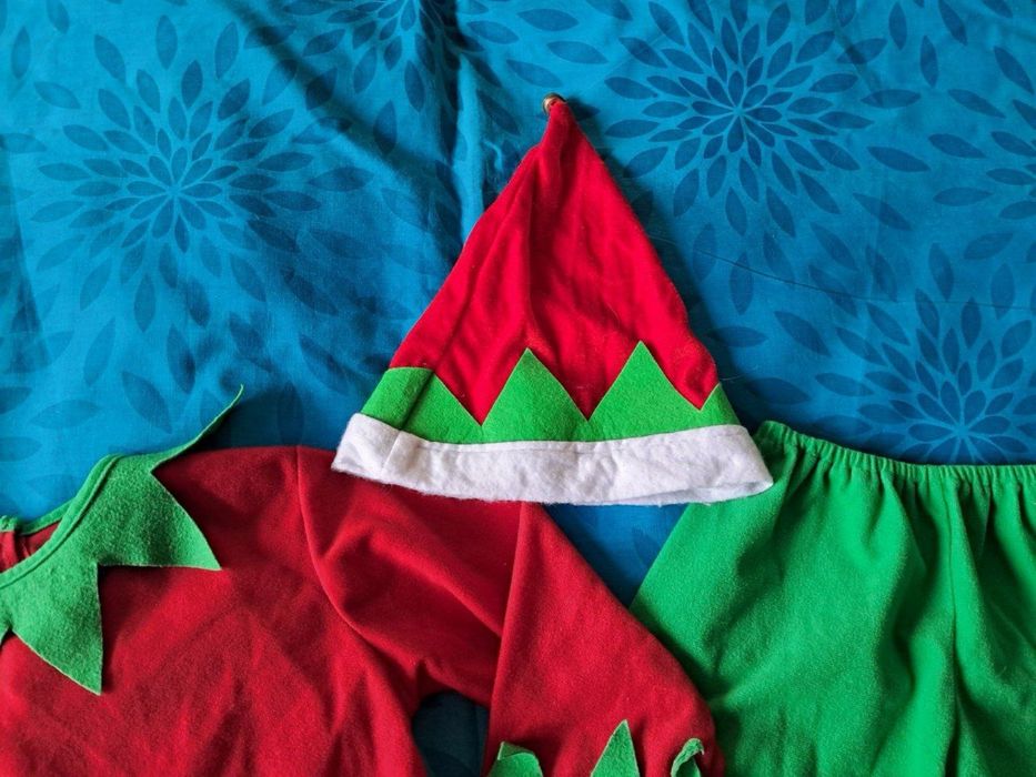 Карнавальний костюм Різдвяного Ельфа р.104