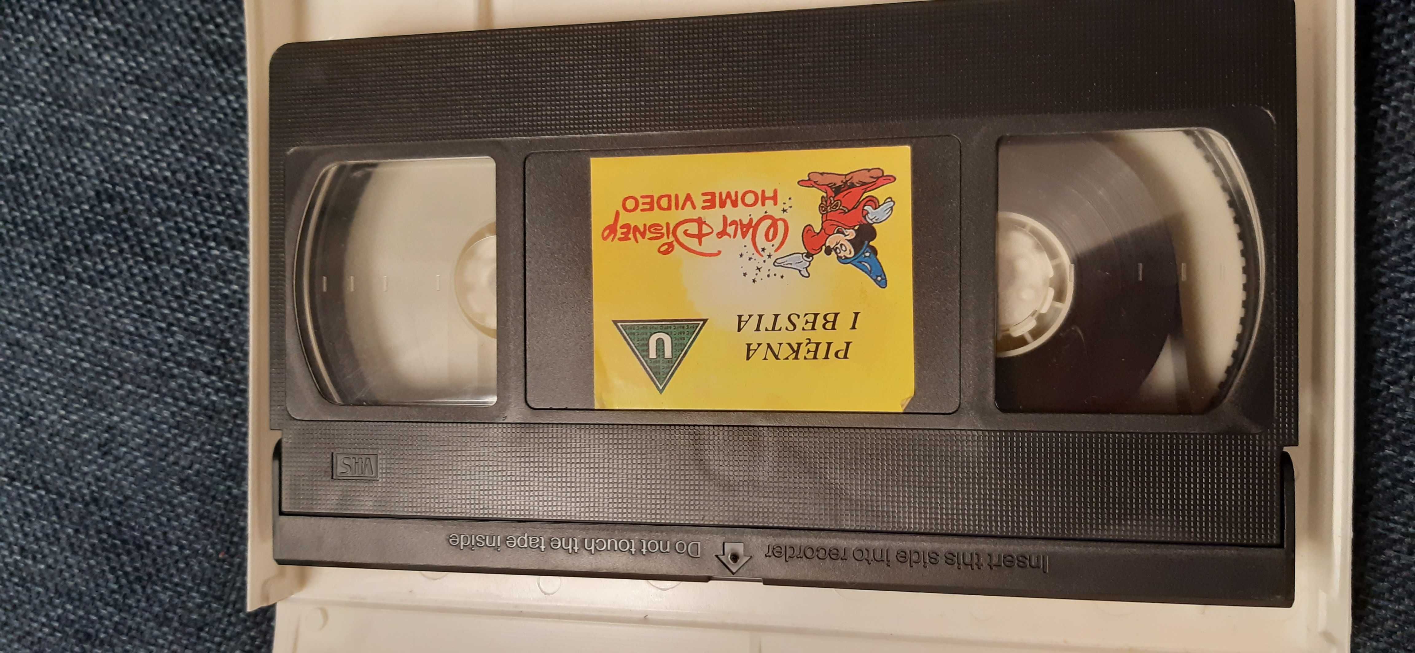 piękna i bestia vhs walt disney, super stan