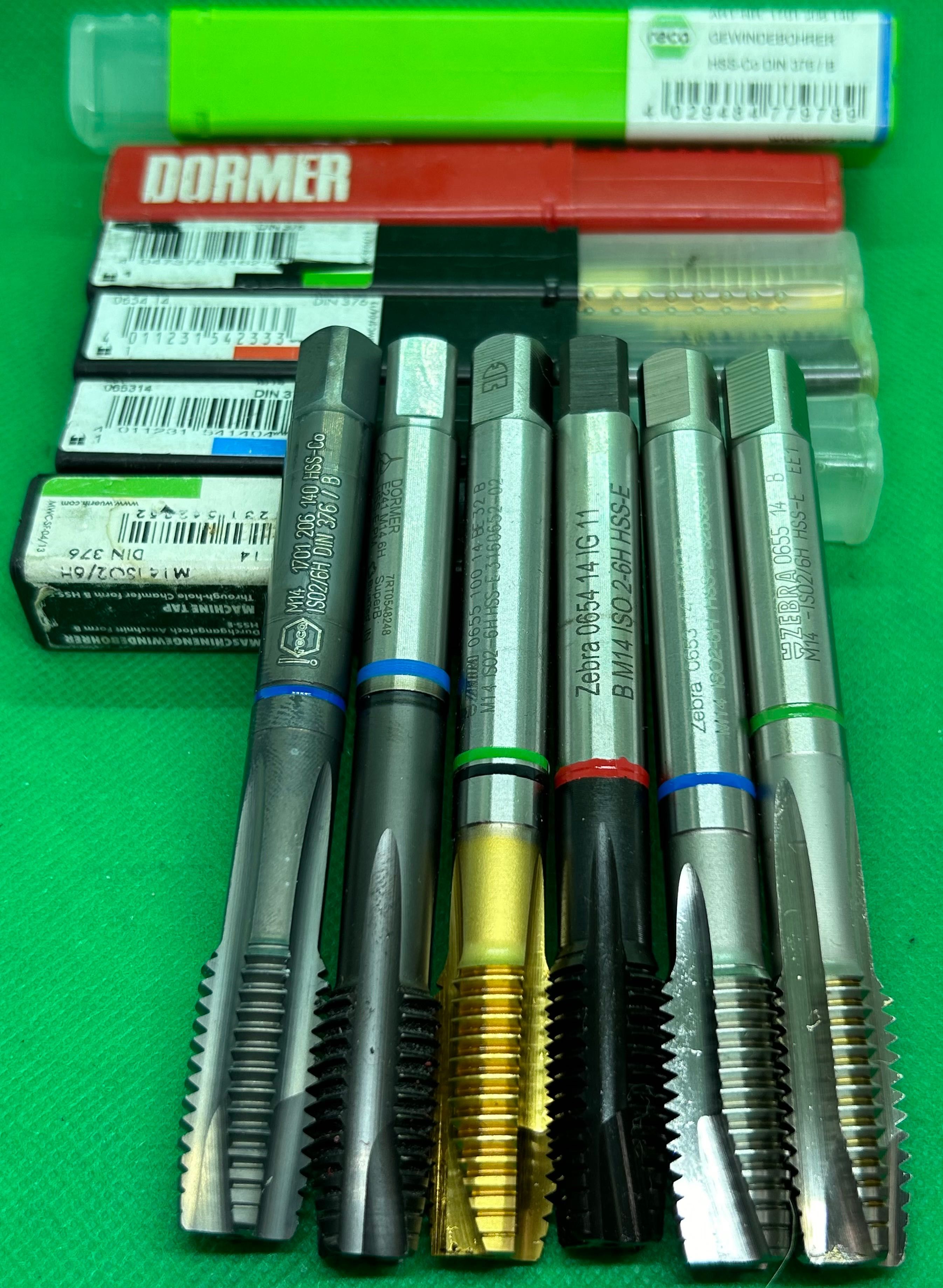 Метчики M14 M16 от 630 грн | Guhring, Wurth, Sandvik, Reca | Новые |