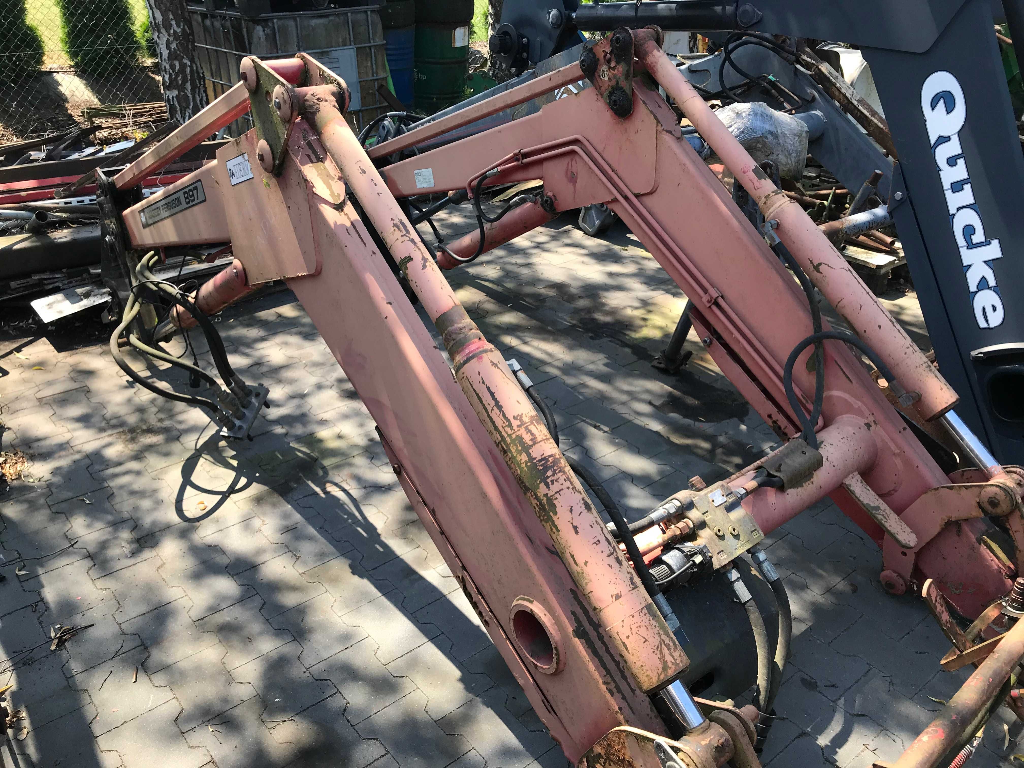 ładowacz czołowy podnośnik ramie tur agram quicke massey ferguson mx
