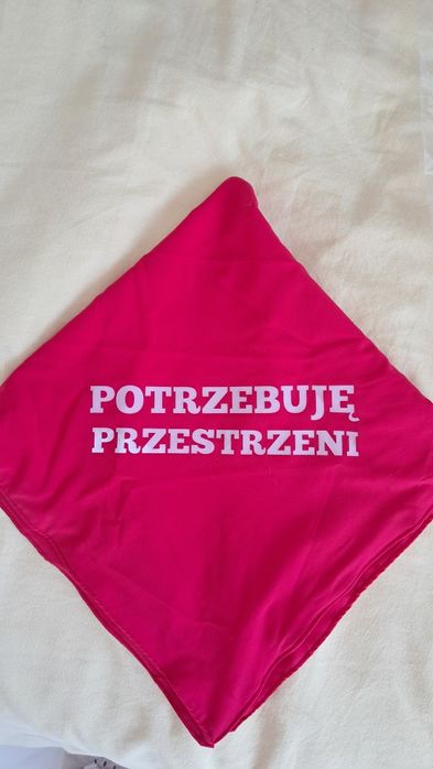 Bandana chusta bandana apaszka psiesznury czerwona M