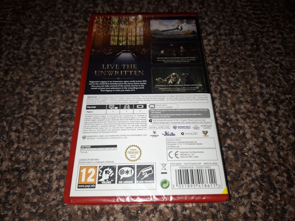Hogwarts Legacy [Nowa] Nintendo Switch 2 GameX Sosnowiec