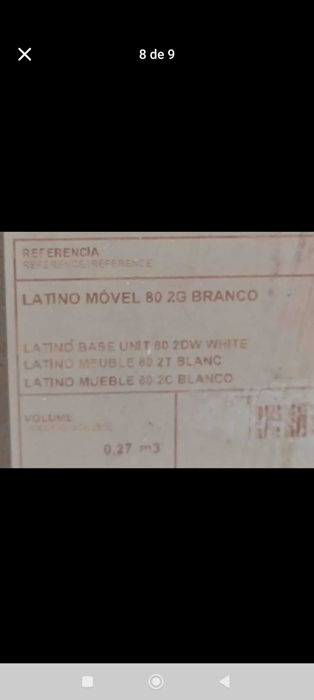 Móvel WC  moderno com lavatório Cerâmica NOVO