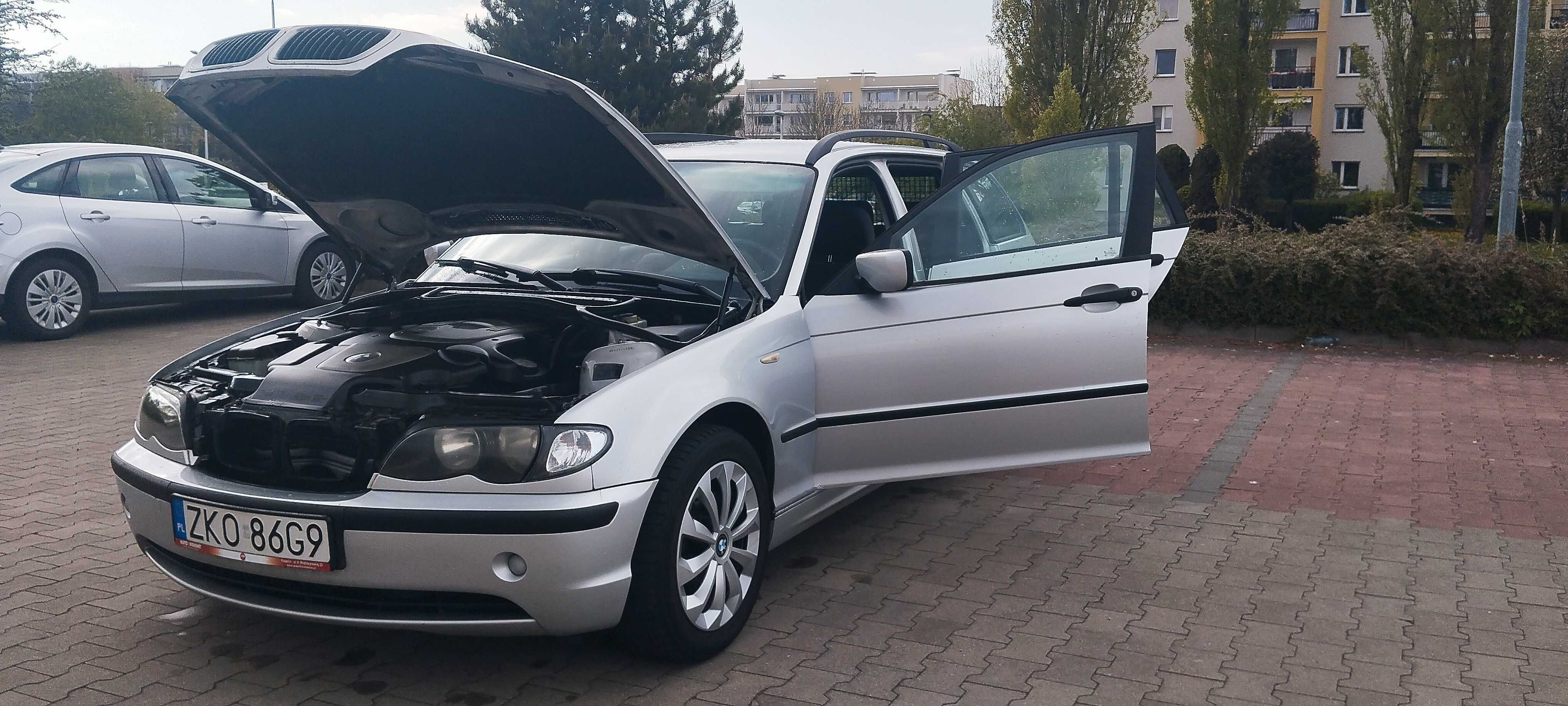 Bmw 320 E46 kombi 2003 rok 2.0 diesel nowy PT ,bez rdzy i korozji