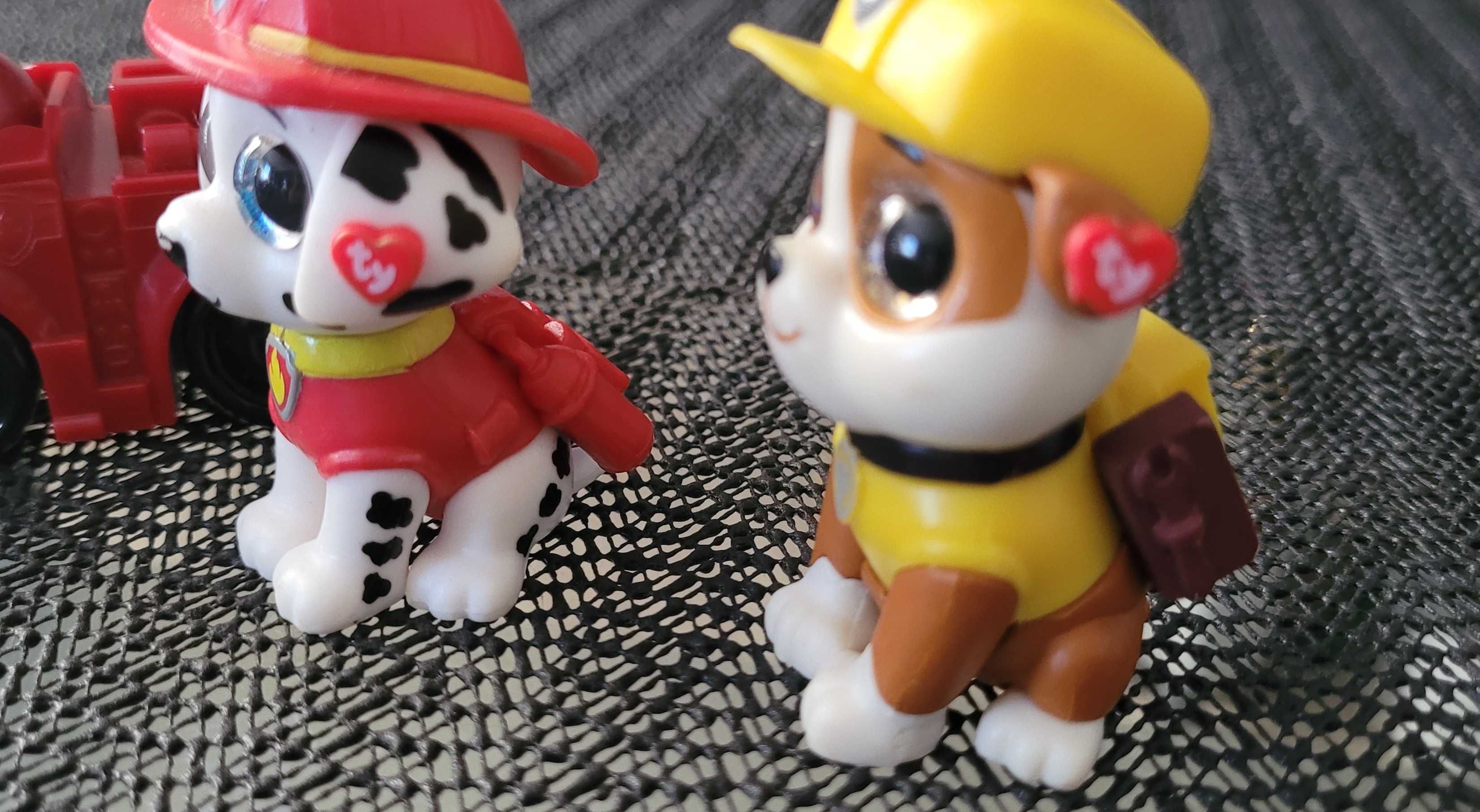 Zestaw Psi patrol Marshall Chase Rubble TY