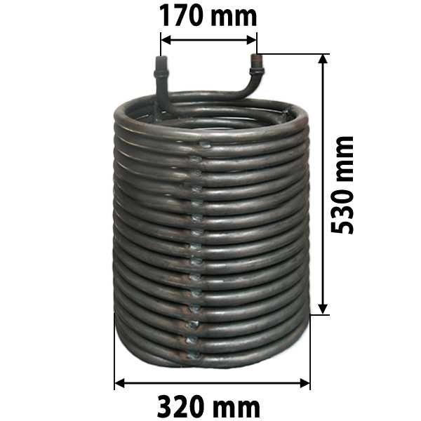 Wężownica, wymiennik Karcher HDS 1210,1250,1290,1195,1295, spirala